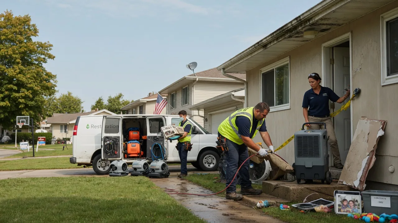 Water Damage Restoration in West Farmington, OH near me